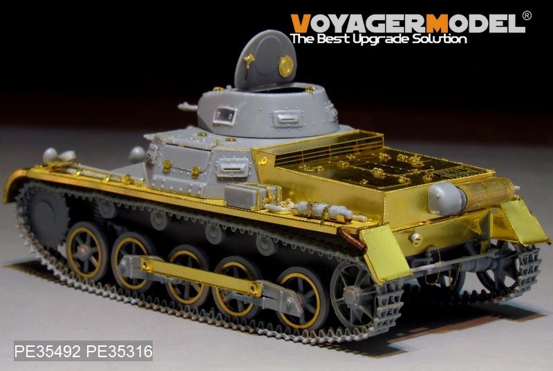 Maquette Voyager PE35492, char allemand Pz.Kpfw.I Ausf. B de la Seconde Guerre mondiale, pour maquette DRAGON 6186 au 1/35 – image 4
