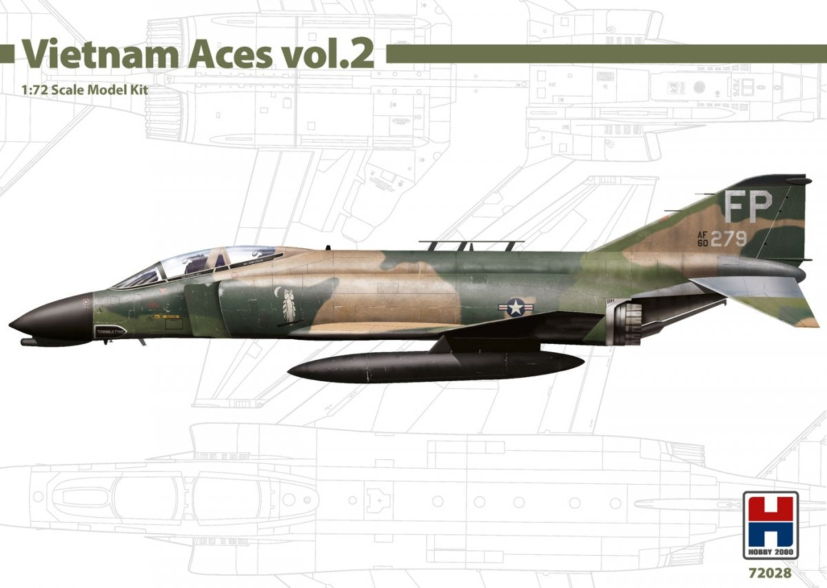 Hobby 2000 72028 F-4D Phantom II - As du Vietnam 2 1/72