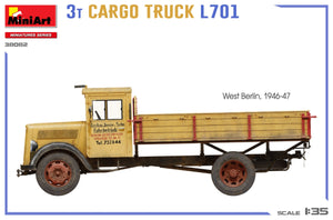 Camion cargo MiniArt 38082 3T L701 1/35 – image 3