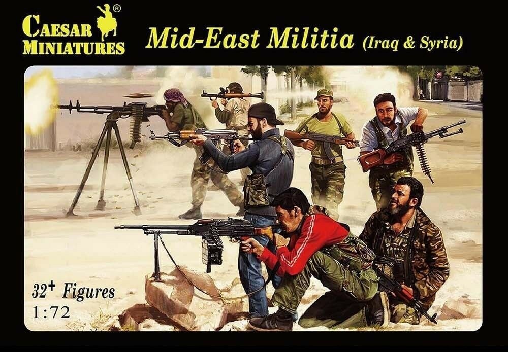 Caesar H101 Milice du Moyen-Orient (Irak et Syrie) (33 figurines) 1/72