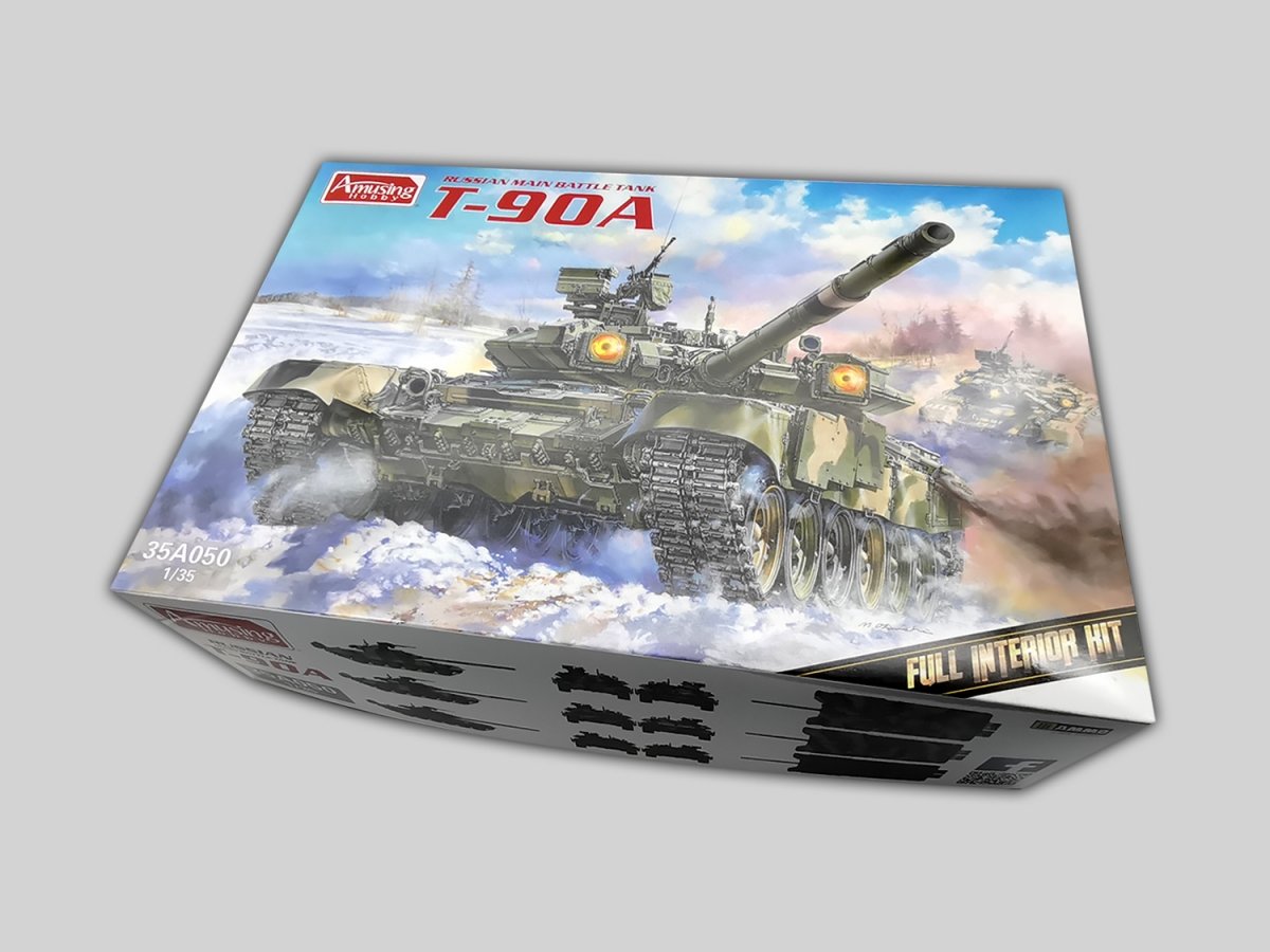 Amusing Hobby 35A050 Russian Main Battle Tank T-90A FULL INTERIOR 1/35 – Bild 2