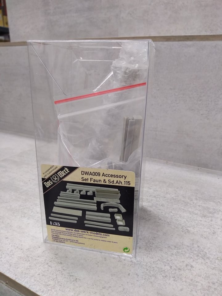 Das Werk DWA009 Accessories Set Faun &amp;amp; Sd.Ah.115 1/35 – immagine 2