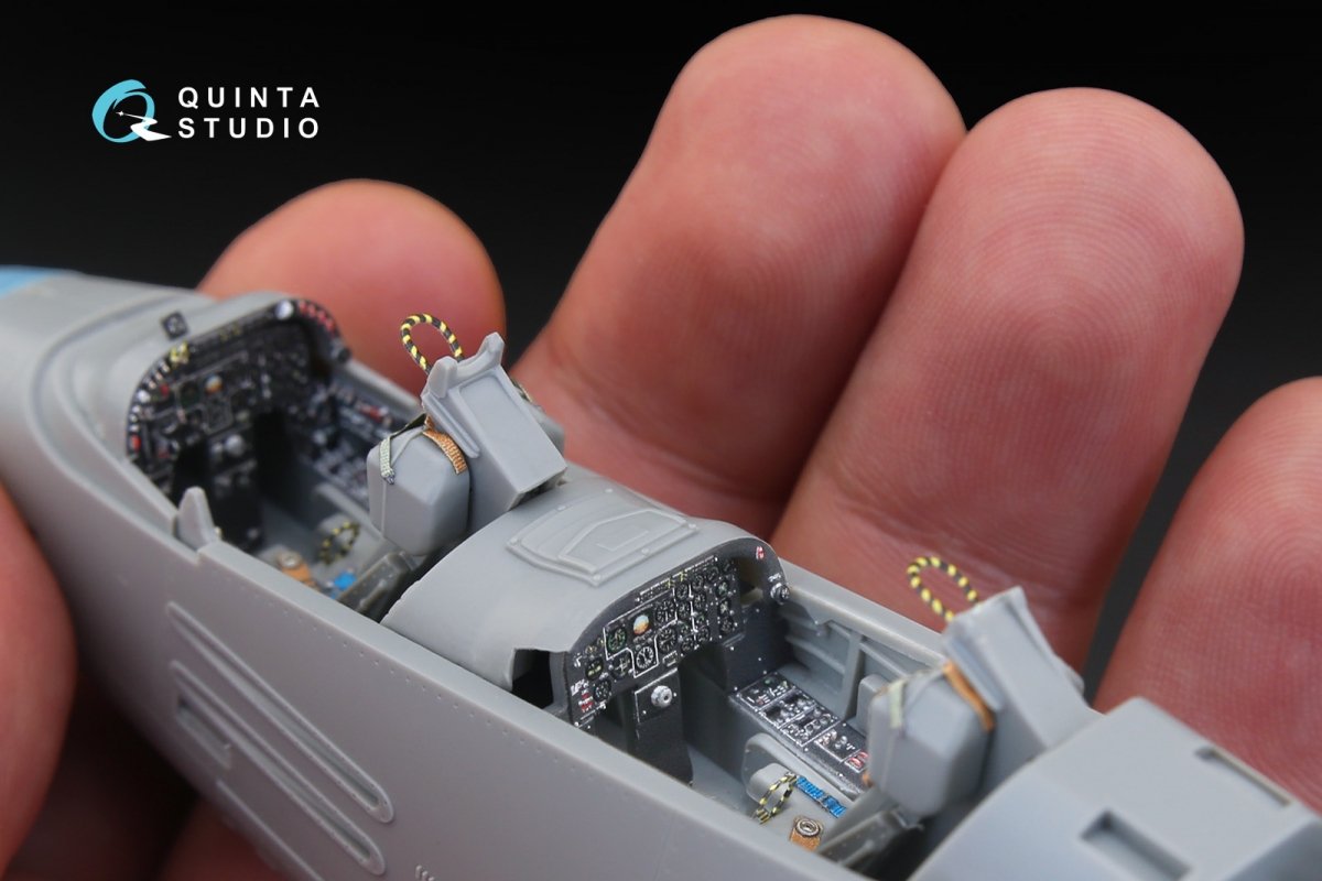 Quinta Studio QD48179 IA 58 Pucara 3D-Printed &amp;amp; coloured Interior on decal paper (for Kinetic kit) 1/48 – Bild 5