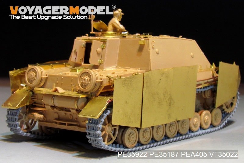 Voyager Model PEA405 WWII German Sturmpanzer IV Brummbar Late Version Side Skirts For TAMIYA 35353 1/35 – Bild 2