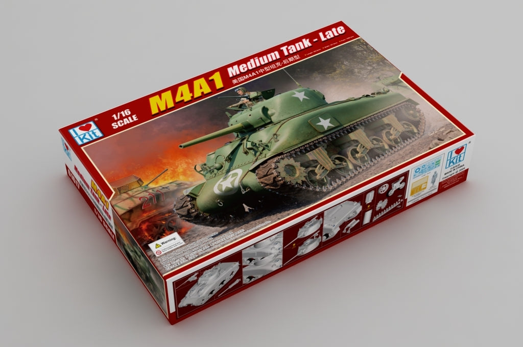 I Love Kit 61617 M4A1 Medium Tank - Late 1/16 – immagine 2