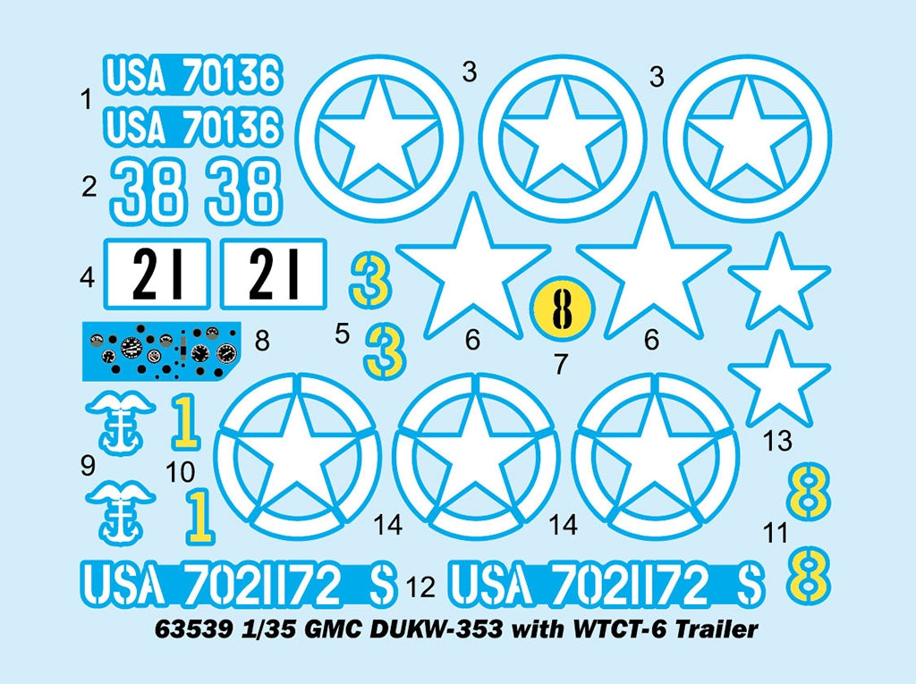 I Love Kit 63539 GMC DUKW-353 With WTCT-6 Trailer 1/35 – Bild 5