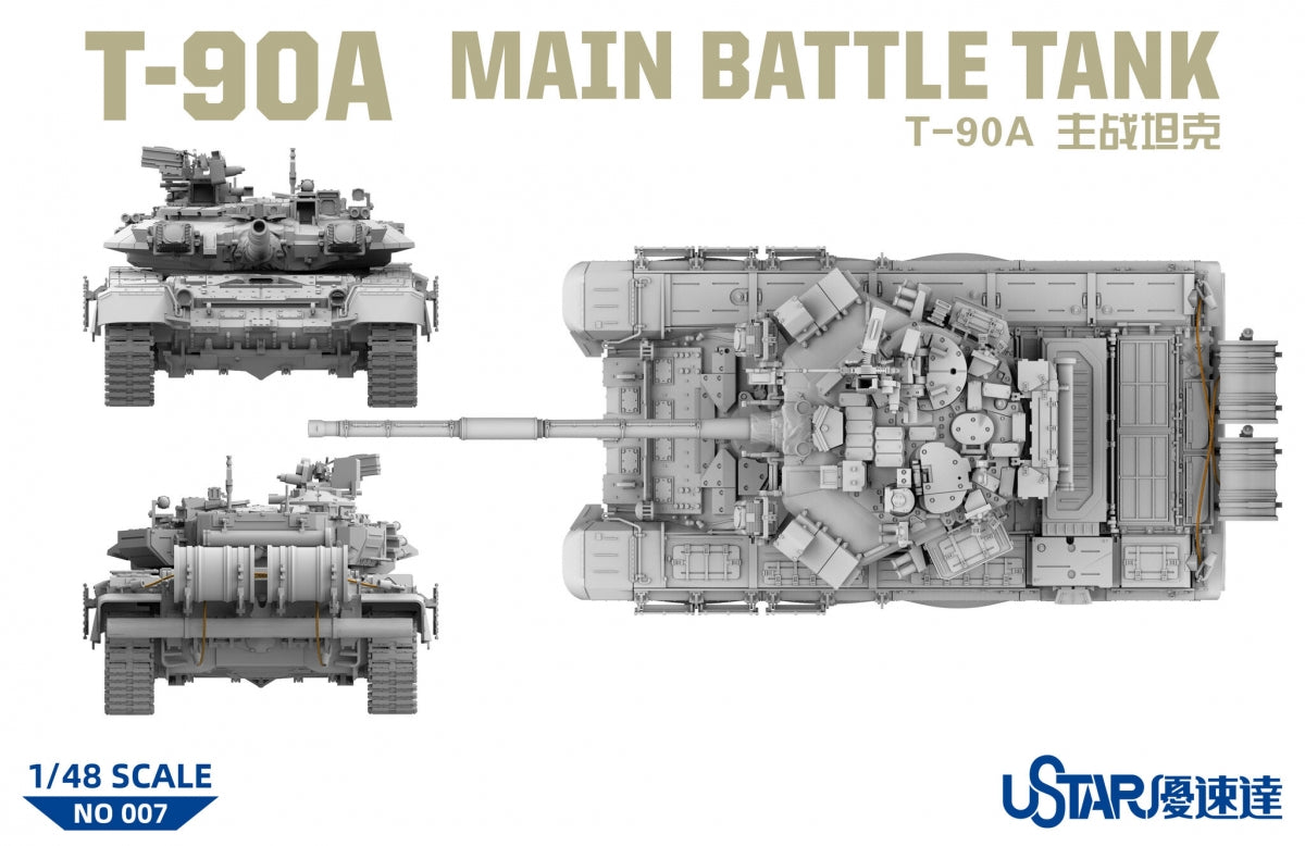 Suyata NO-007 T-90A Main Battle Tank 1/48 – image 2