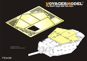 Voyager Model PEA436 WWII US M10 IIC Achilles Tank Destroyer Turret Amours (For TAMIYA 35366/AFV AF35039) 1/35
