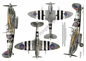 Kagero 7029 Supermarine Spitfire Mk. IX/XVI and other EN/PL – zdjęcie 4