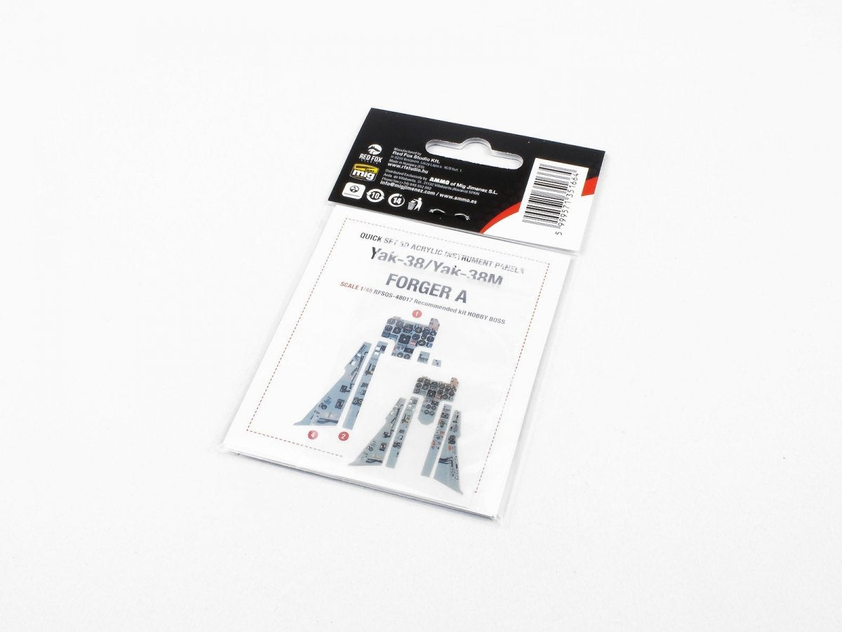 Red Fox Studio QS-48017 Yak-38/Yak 38M FORGER A 1/48 