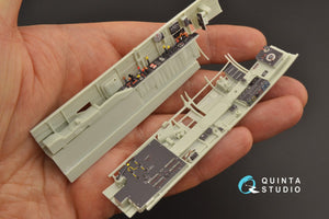 Quinta Studio QD32114 Ju 88A-4 3D-Printed &amp;amp; coloured Interior on decal paper ( Revell ) 1/32 – zdjęcie 3