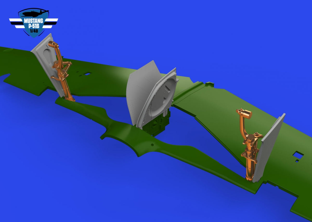 Eduard SIN648134 P-51B Birdcage canopy ESSENTIAL EDUARD 1/48 – imagen 12