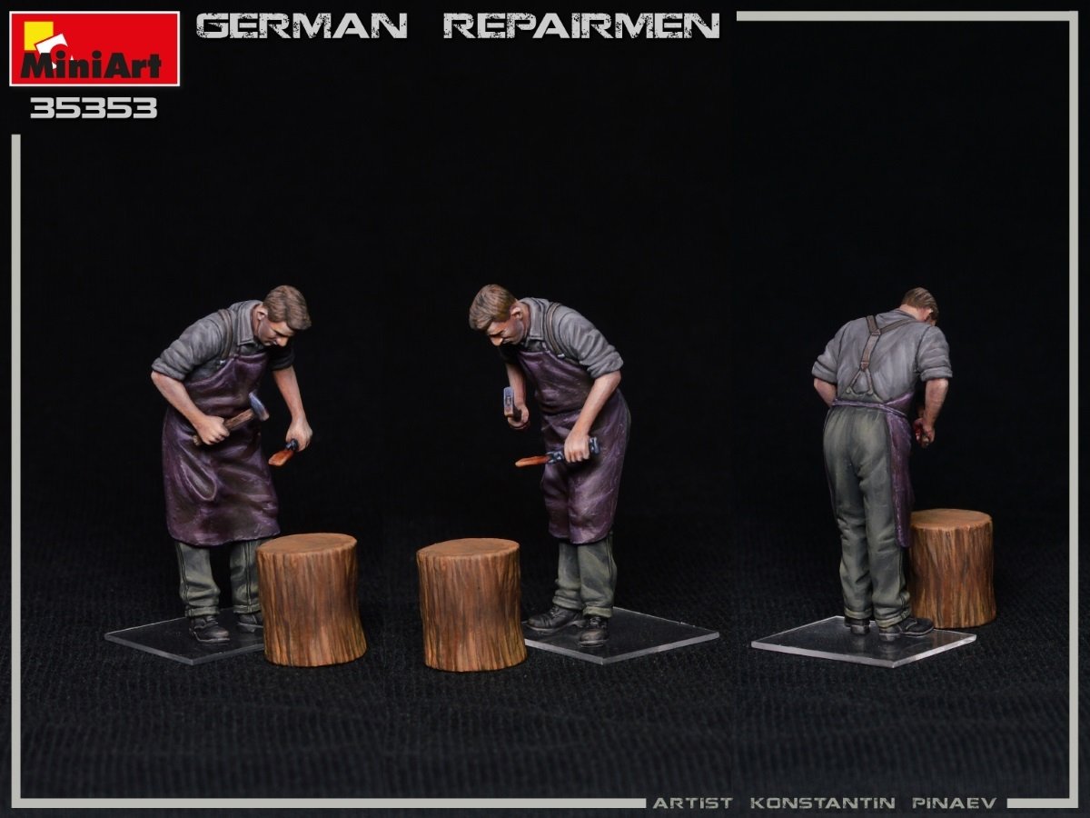 Miniart 35353 RÉPARATEUR ALLEMAND 1/35 – image 8