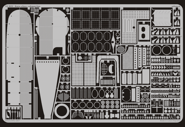 Eduard BIG5301 GATO CLASS SUBMARINE 1/72 REVELL – image 2