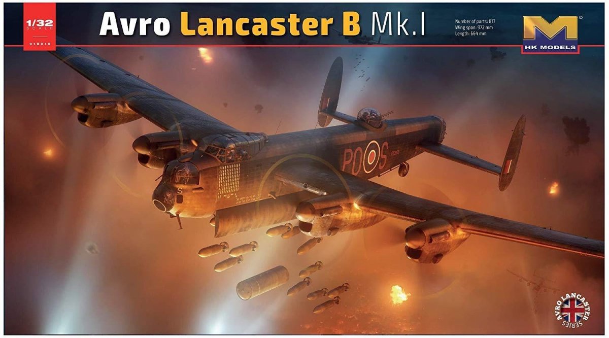 Maquette HK Models 01E010 Avro Lancaster B.Mk.I 1/32 