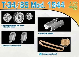 Dragon 7269 T-34/85 Mod.1944 1/72 – Bild 3