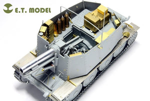 E.T. Model E35-005 WWII German Sd.Kfz.138/1 Ausf.H 15cm sIG33/1 “Grille” (For DRAGON 6470) 1/35 – immagine 5