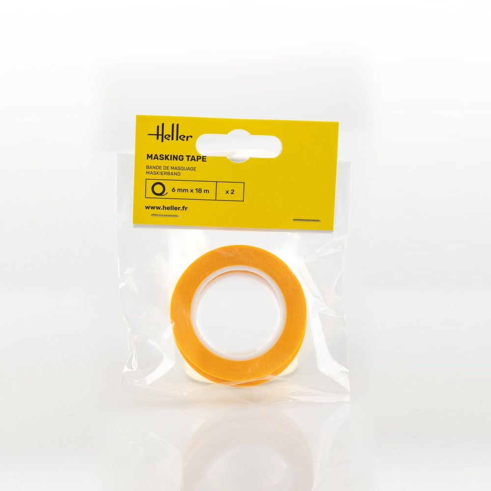 Heller 99012 Masking tape 6 mm x 18 m (2 pieces) – immagine 2