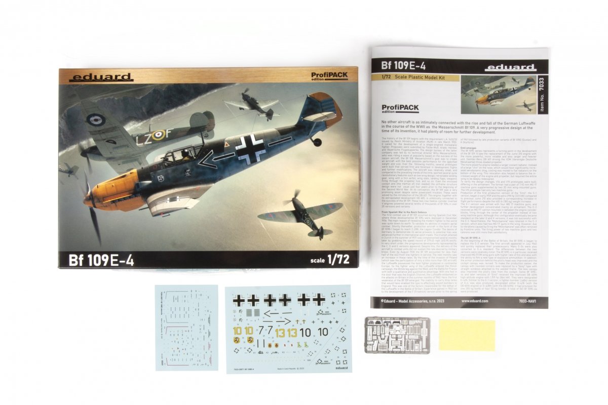 Eduard 7033 Bf 109E-4 ProfiPack edition 1/72 – Bild 2