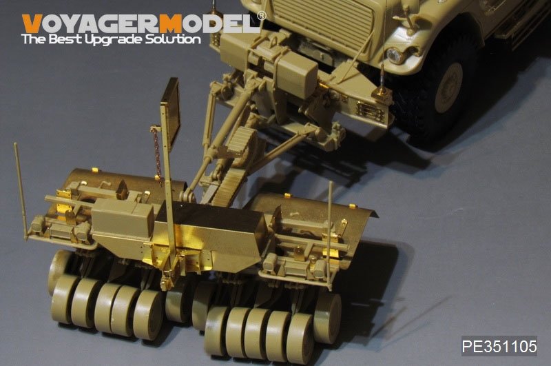 Kit de mise à niveau du rouleau de déminage Spark II de l&amp;#39;armée américaine moderne Voyager Model PE351105 pour PANDA HOBBY 1/35 – image 3