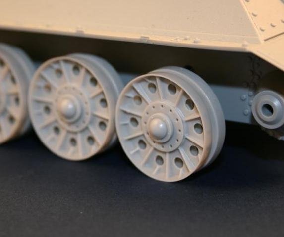Panzer Art RE35-108 “Stalingrad” type wheels for T-34 tank (early model) 1/35 – Bild 4