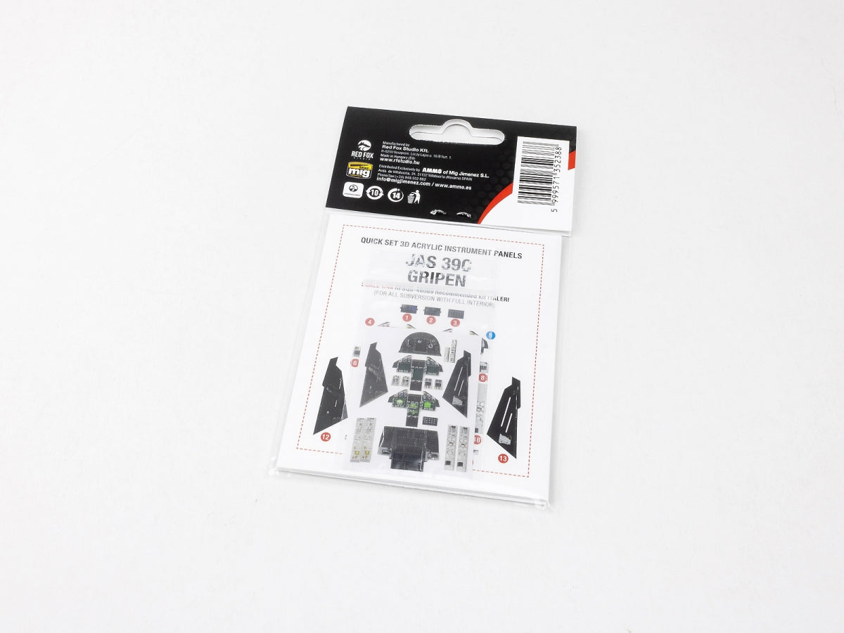 Red Fox Studio QS-48089 JAS 39C Gripen Italeri 1/48 – image 2