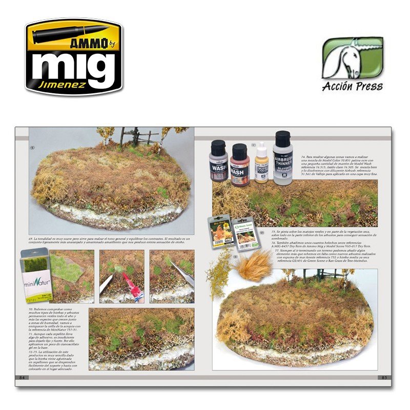 AMMO of Mig EURO0008 Jimenez LANDSCAPES OF WAR: THE GREATEST GUIDE - DIORAMAS VOL. 2 (English) – image 4