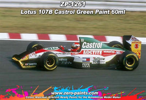 Zero Paints ZP-1261 Lotus 107B Castrol Green Paint 60ml – Bild 2