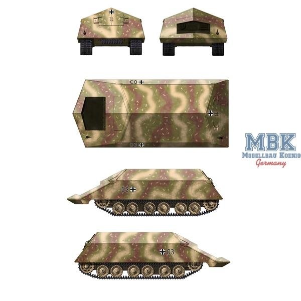 Das Werk DW35018 VK45.01(P) &amp;quot;Rammtiger&amp;quot; 1/35 – zdjęcie 3