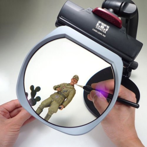 Tamiya 74110 Stand Loupe Pro with 1.8x Multi-Coated Lens – immagine 2