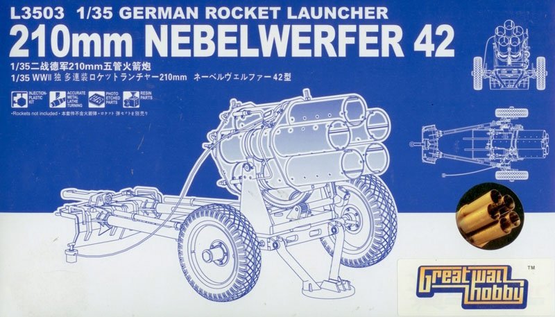 Great Wall Hobby L3503 210mm Nebelwerfer 42 1/35 – image 2
