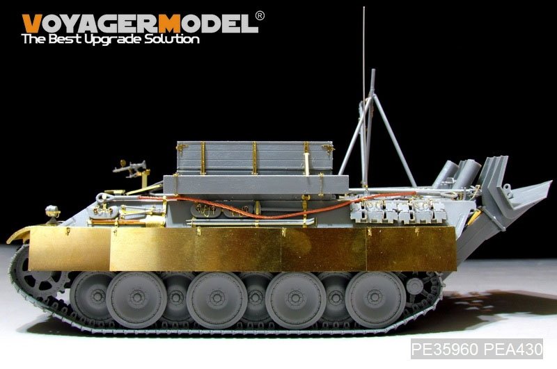 Voyager Model PE35960 WWII German Bergepanther Ausf.G Basic For TAKOM 2107 1/35 – Bild 4