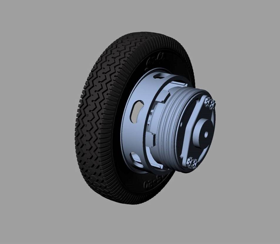 Panzer Art RE35-452 Krupp L3H163 road wheels (Commercial pattern) 1/35 – Bild 2