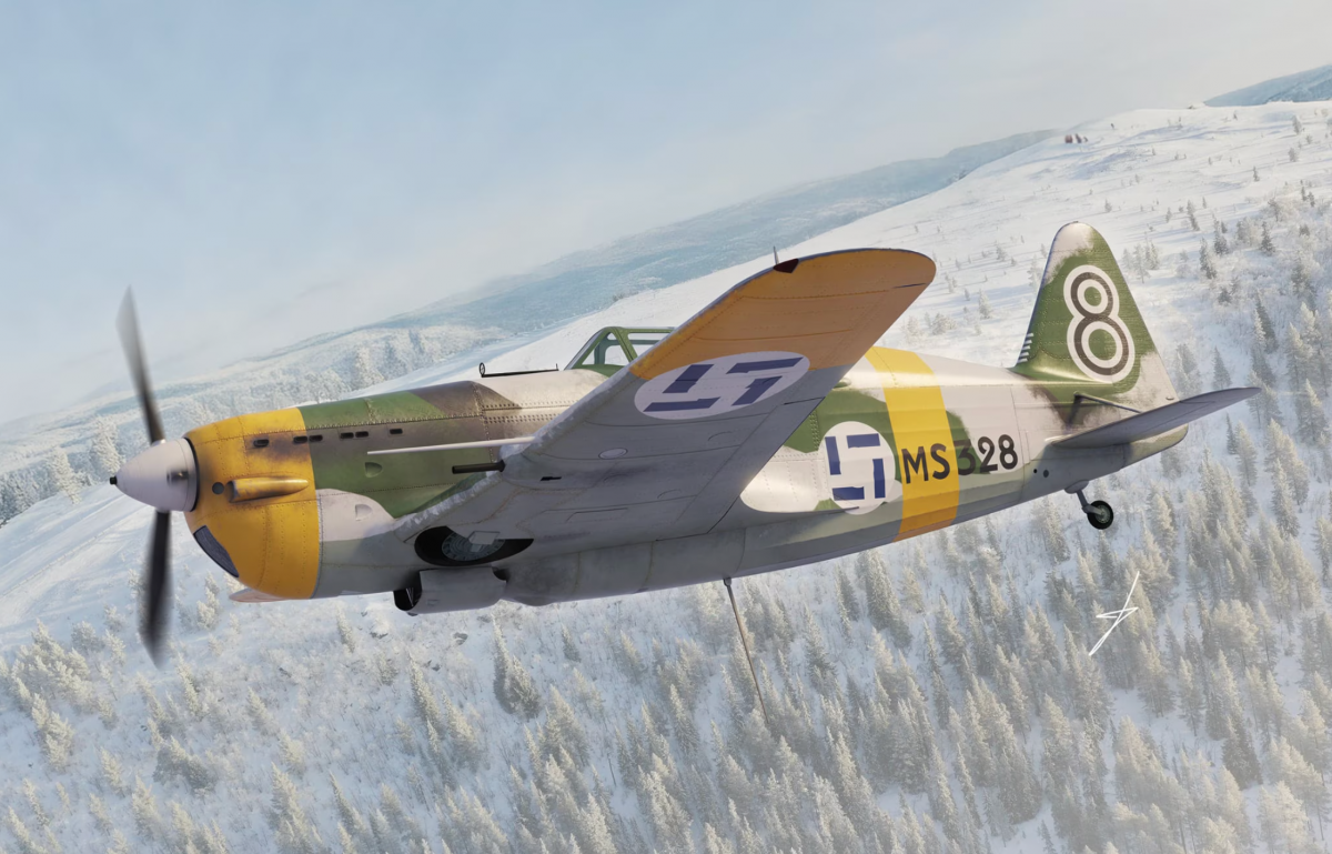 Dora Wings 48057 Morane-Saulnier MS.406.C1 - Finnish Aces 1/48