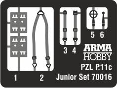 Arma Hobby 70017 PZL P.11c Kresy 1/72 – Bild 11