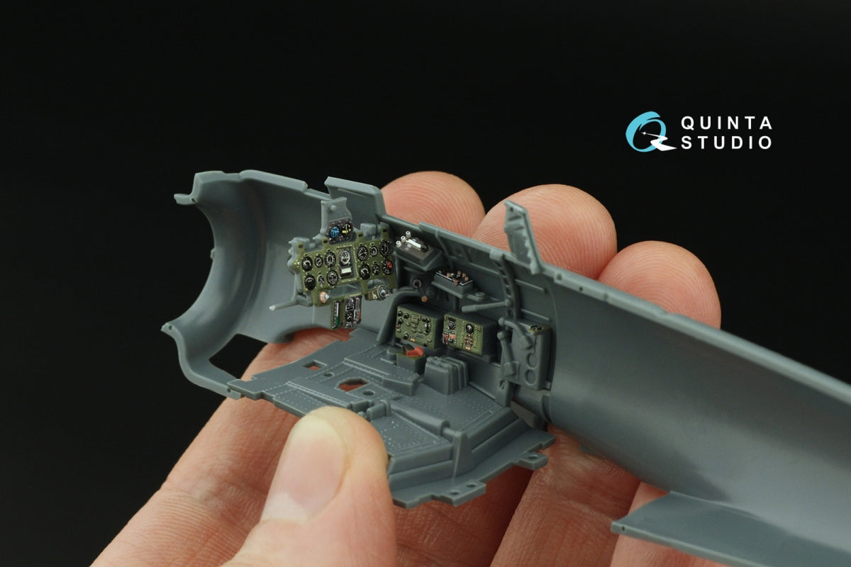 Quinta Studio QD48493 A6M2 Zero Nakajima Production 3D-Printed coloured Interior on decal paper (Eduard) 1/48 – Bild 10