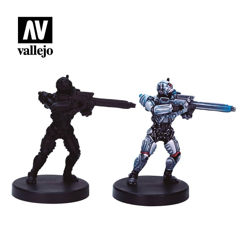 Vallejo 72310 Cyberpunk RED Trauma Team Peinture Set 8x17ml – image 3
