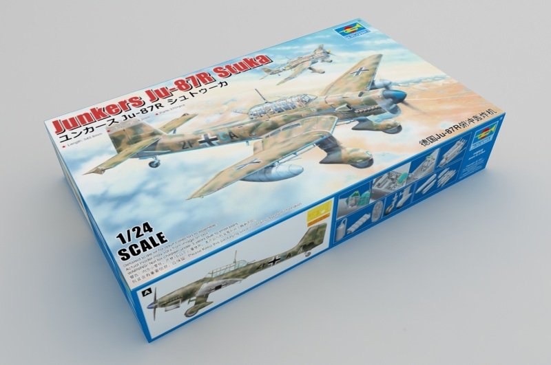 Trumpeter 02423 Junkers Ju-87R Stuka 1/24 – zdjęcie 2