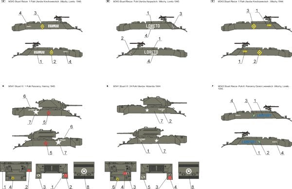 ToRo Model 35D47 - Light tank Stuart in Polish service vol.1 1/35 – image 2