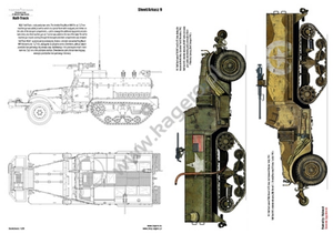 Kagero 7084 Armored Personnel Carrier M2/M3/M4 Half-Track EN/PL – Bild 4