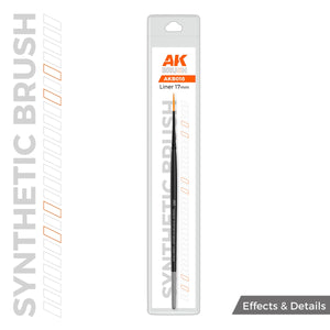 AK Interactive AKB018 AK SYNTHETIC BRUSH – LINER 17 mm – image 2