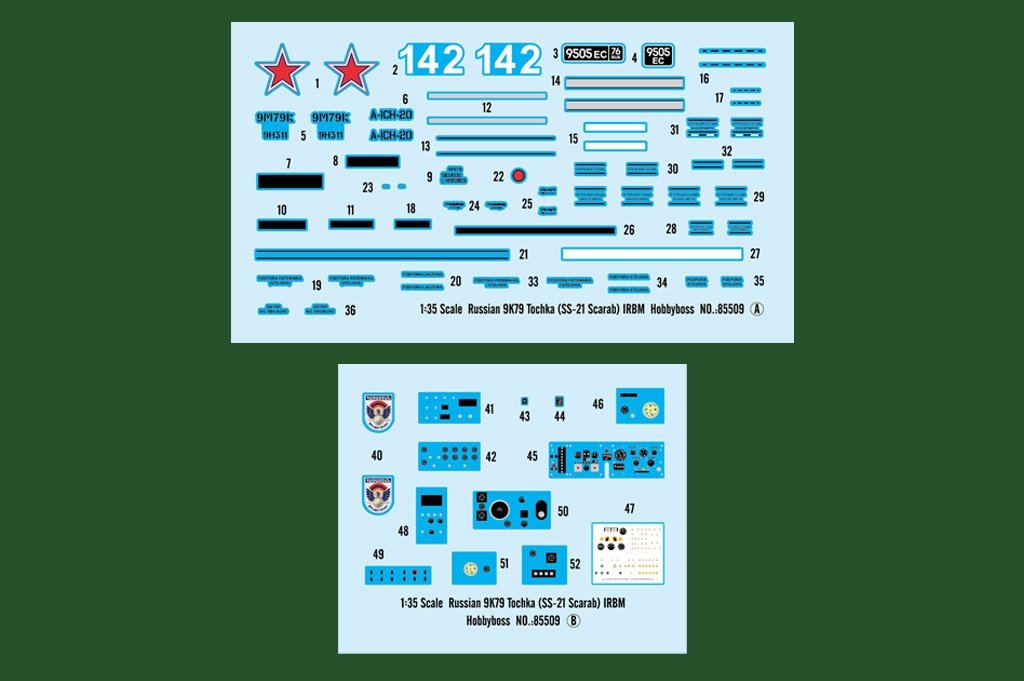 Hobby Boss 85509 Russian 9K79 Tochka (SS-21 Scarab) IRBM 1/35 – Bild 5