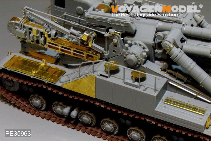 Voyager Model PE35963 Modern Soviet 2A3 Kondensator 2P 406mm S.P.H Upgrade set For TRUMPETER 09529 1/35 – immagine 14
