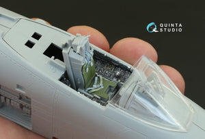 Intérieur imprimé en 3D et coloré sur papier décalcomanie Quinta Studio QD48076 A-10A (pour maquette Italeri) 1/48 – image 2
