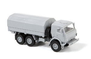 Zvezda 5074 KAMAZ K-5350 Mustang Russian 3-Axle Truck 1/72 – zdjęcie 5