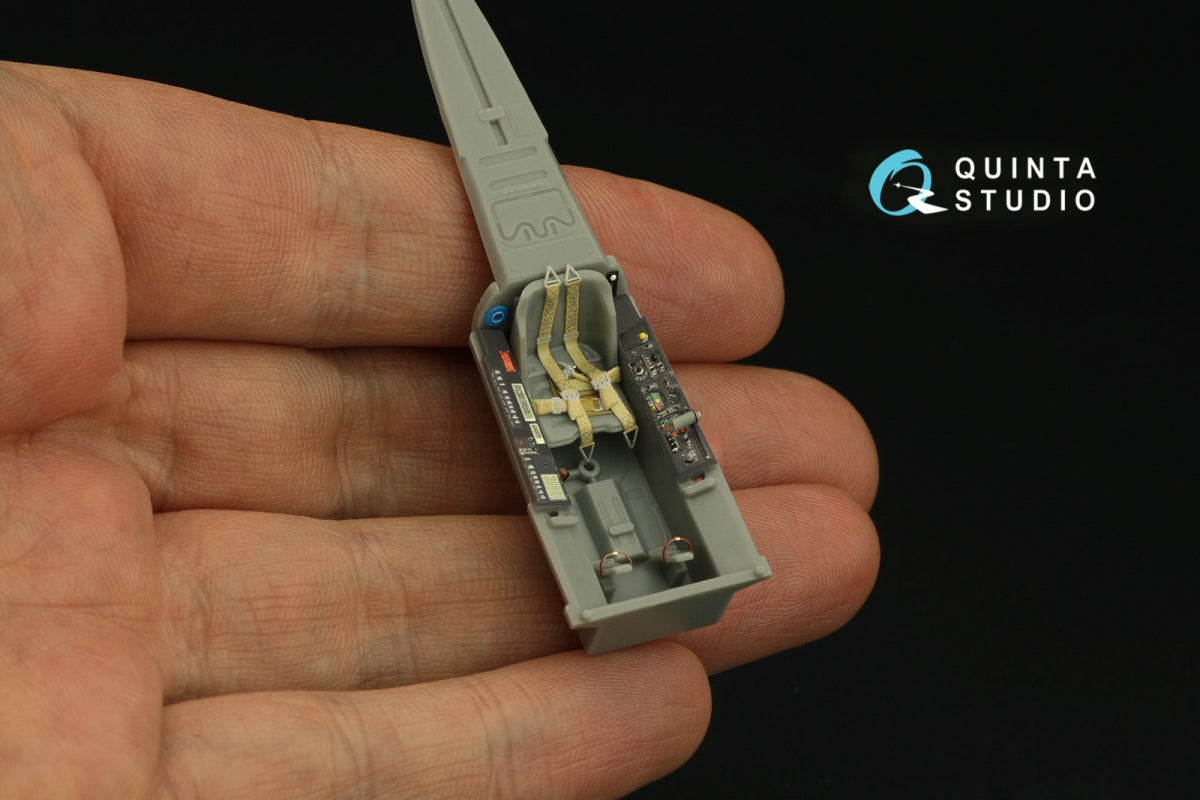 Quinta Studio QD48316 Fw 190A-4 3D-Printed &amp;amp; coloured Interior on decal paper (Hasegawa) 1/48 – imagen 6