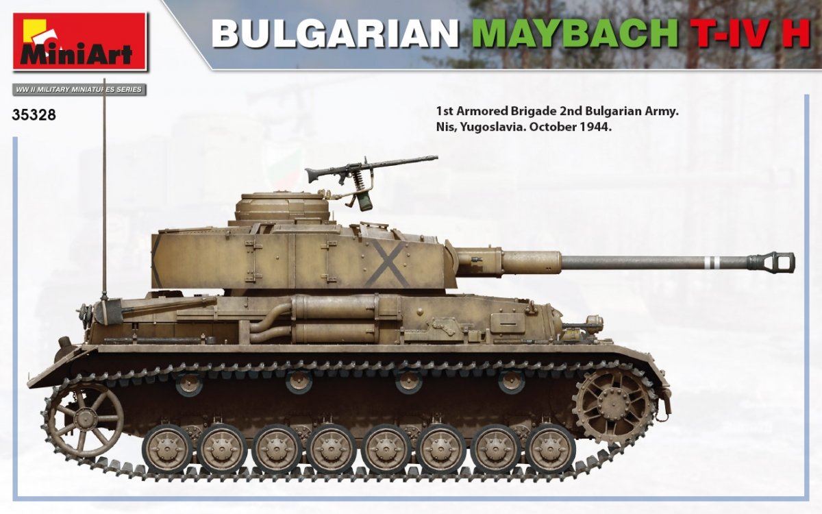 MiniArt 35328 BULGARIAN MAYBACH T-IV H 1/35 – immagine 3