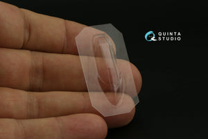 Quinta Studio QC72074 Me-262A verrière transparente sous vide (Revell) 1/72 – image 4