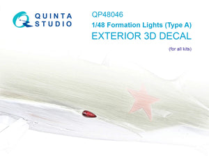 Quinta Studio QP48046 Formation Lights (Type A) (for all kits) 1/48