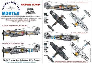 Montex K32144 Fw 190A8 (serpent) 1/32
